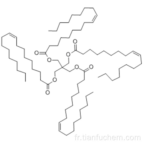 Acide 9-octadécénoïque (9Z) -, 1,1 &#39;- [2,2-bis [[(9Z) -1-oxo-9-octadécényl] oxy] méthyl] -1,3-propanediyl] ester CAS 19321- 40-5